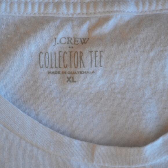 J Crew Pasta Collector Tee T-Shirt White Size XL - Picture 3 of 4